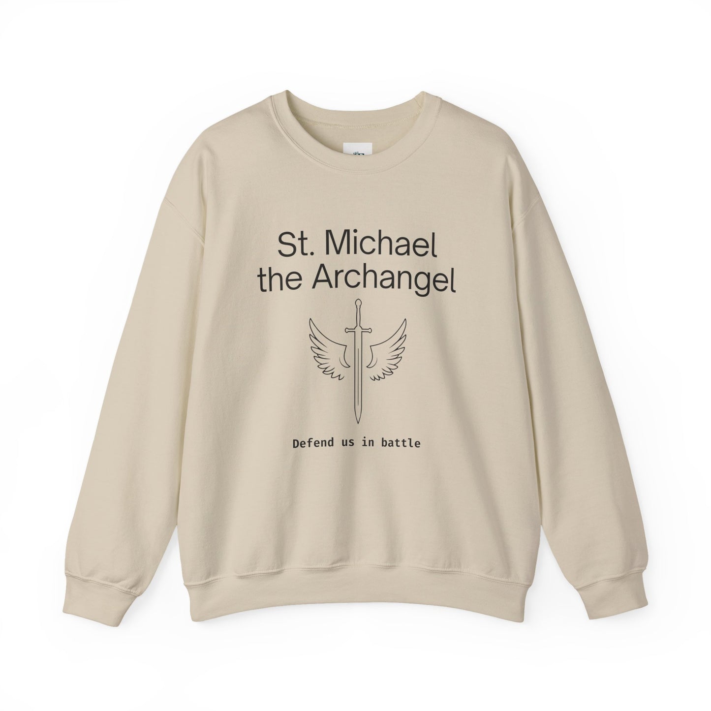 St Michael Crewneck Sweatshirt - Faith Inspired Unisex