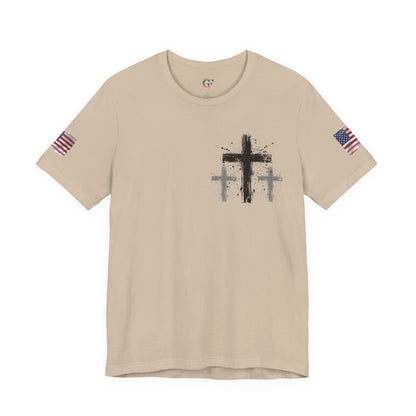Patriotic Graphic T-Shirt – USA Flag Tee for 4th of July, Memorial Day, Veterans | Unisex American Pride Shirt | Summer Freedom Apparel