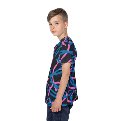 Kids Sports Jersey - Fun Activewear for Young Athletes, Colorful Sports Tee