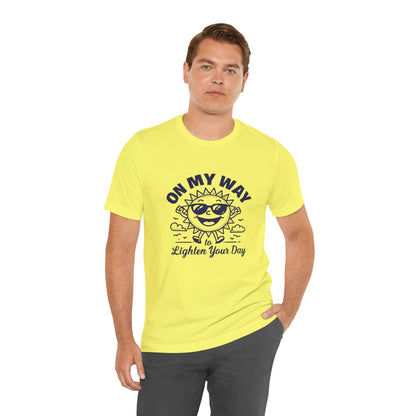 Sunny Vibes T-Shirt – Unisex Graphic Tee for Summer | Funny Casual Shirt, Gift for Friends, Positive Mood Tee