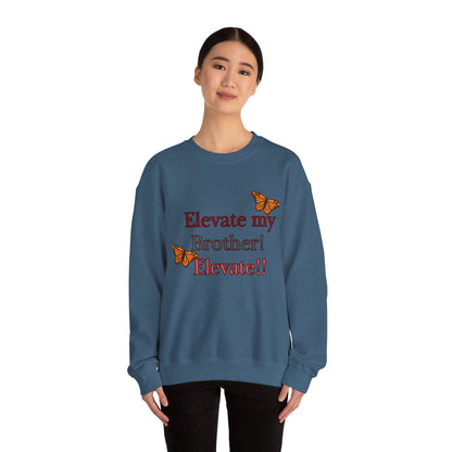 Butterfly Crewneck Sweatshirt - Unisex Inspirational Wear