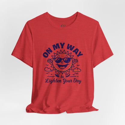 Sunny Vibes T-Shirt – Unisex Graphic Tee for Summer | Funny Casual Shirt, Gift for Friends, Positive Mood Tee