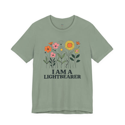 Floral Tee Inspirational Positive Message Garden Gift