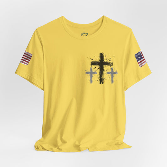 Patriotic Graphic T-Shirt – USA Flag Tee for 4th of July, Memorial Day, Veterans | Unisex American Pride Shirt | Summer Freedom Apparel