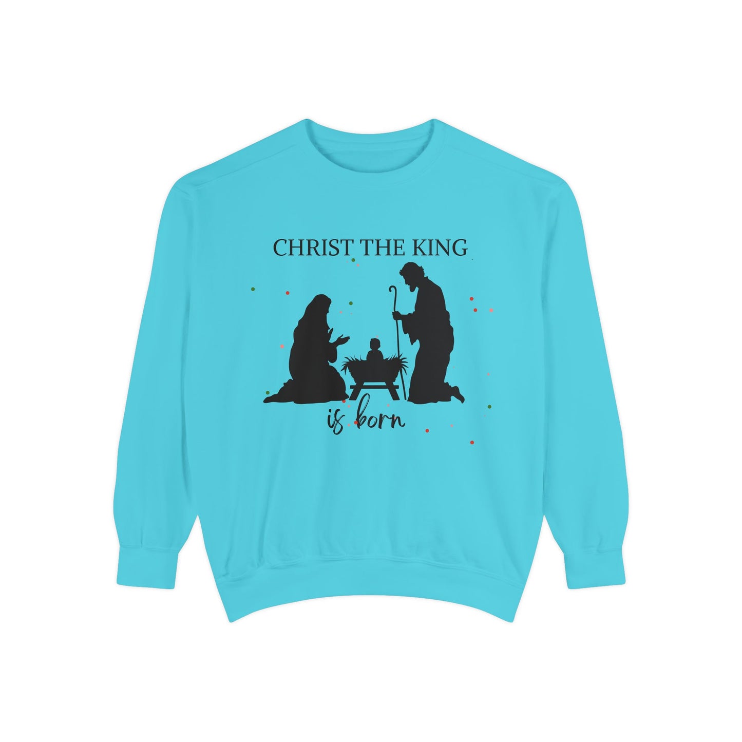 Christmas Garment-Dyed Sweatshirt