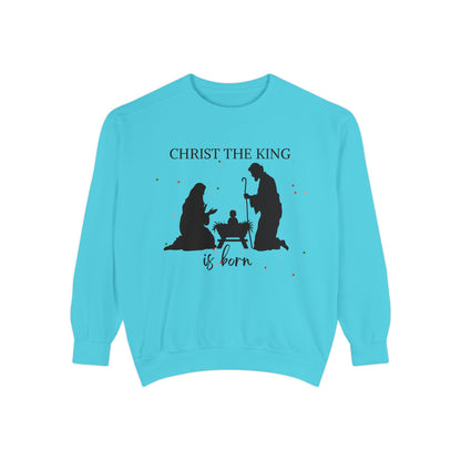 Christmas Garment-Dyed Sweatshirt