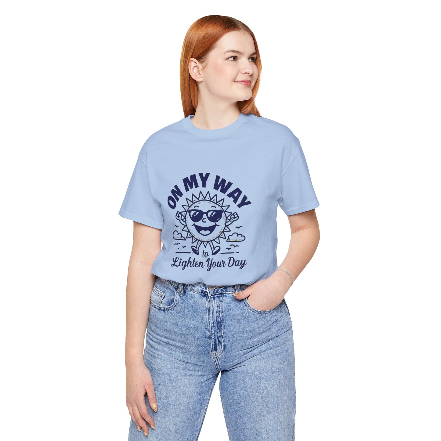 Sunny Vibes T-Shirt – Unisex Graphic Tee for Summer | Funny Casual Shirt, Gift for Friends, Positive Mood Tee