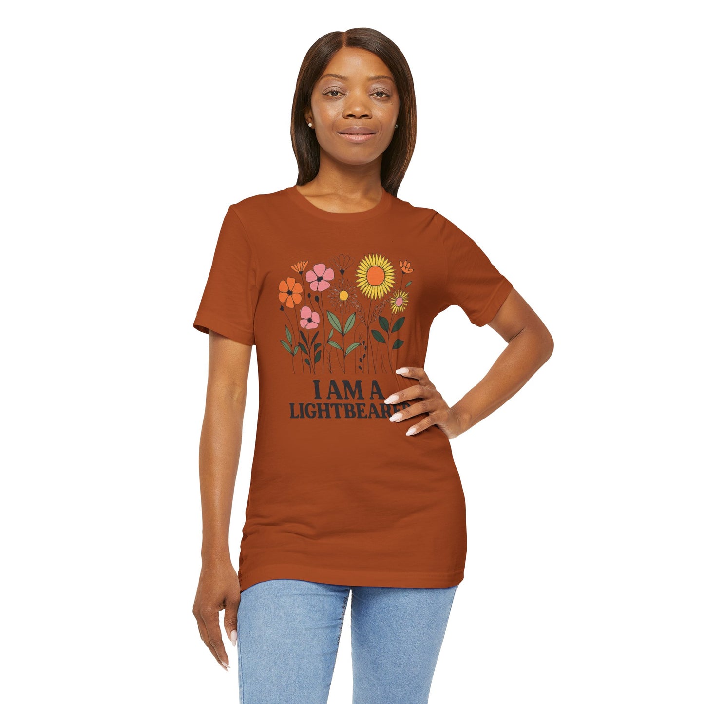 Floral Inspirational Shirt Positive Message Tee Gardening Gift Spring Fashion Unisex Motivational Top Gift For Women Gift For Mom