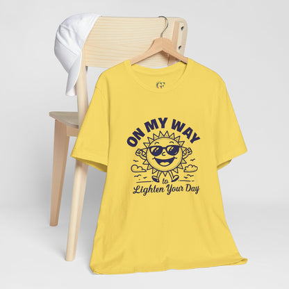 Sunny Vibes T-Shirt – Unisex Graphic Tee for Summer | Funny Casual Shirt, Gift for Friends, Positive Mood Tee