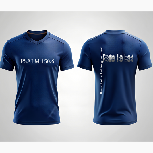 V-Neck Tee – Faith-Based Unisex Christian Shirt Gift for Worship & Everyday Wear