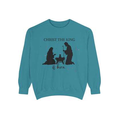 Christmas Garment-Dyed Sweatshirt