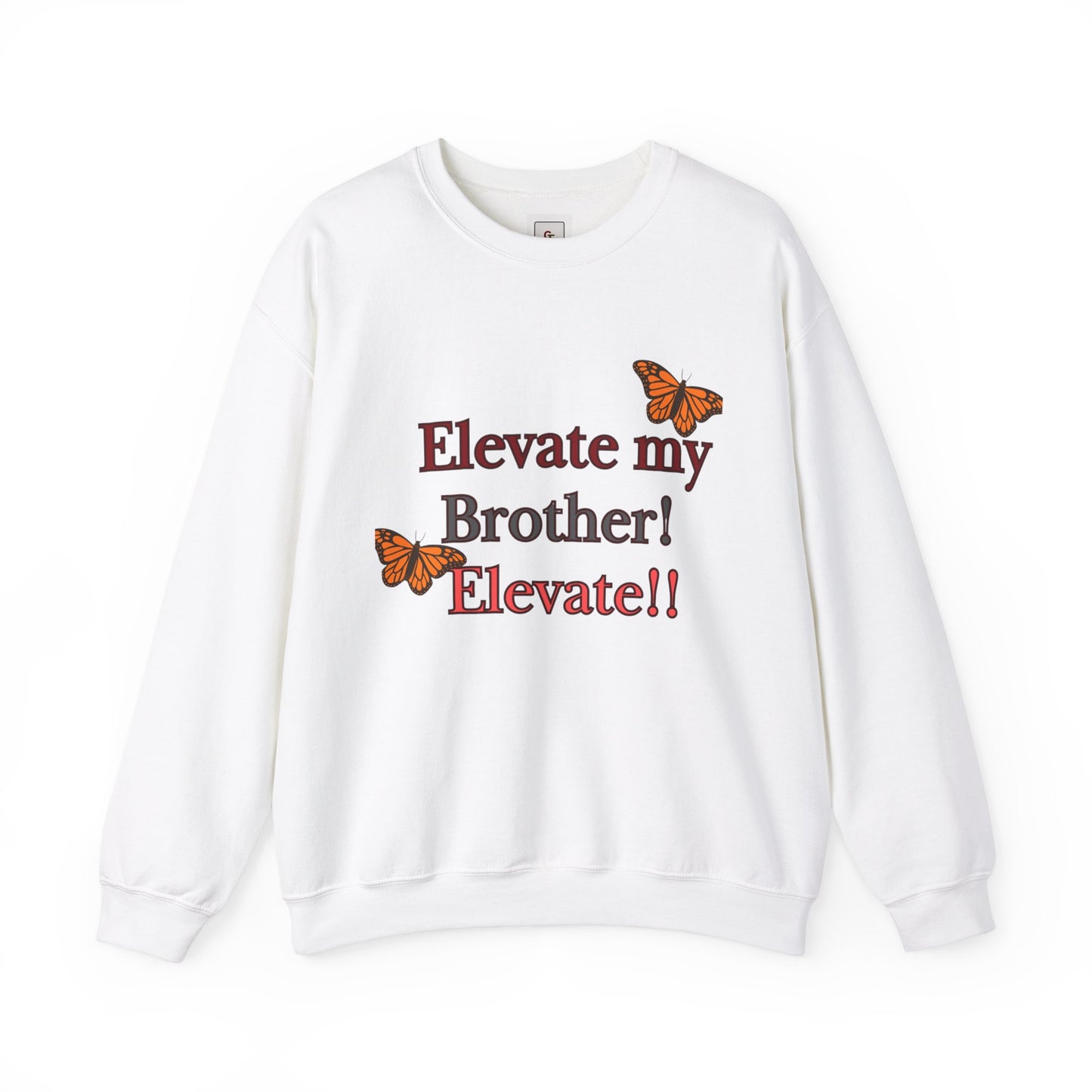 Butterfly Crewneck Sweatshirt - Unisex Inspirational Wear