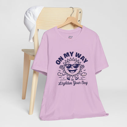 Sunny Vibes T-Shirt – Unisex Graphic Tee for Summer | Funny Casual Shirt, Gift for Friends, Positive Mood Tee