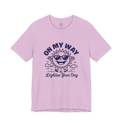 Sunny Vibes T-Shirt – Unisex Graphic Tee for Summer | Funny Casual Shirt, Gift for Friends, Positive Mood Tee