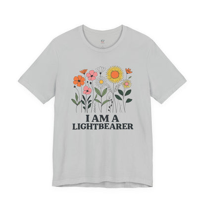 Floral Tee Inspirational Positive Message Garden Gift
