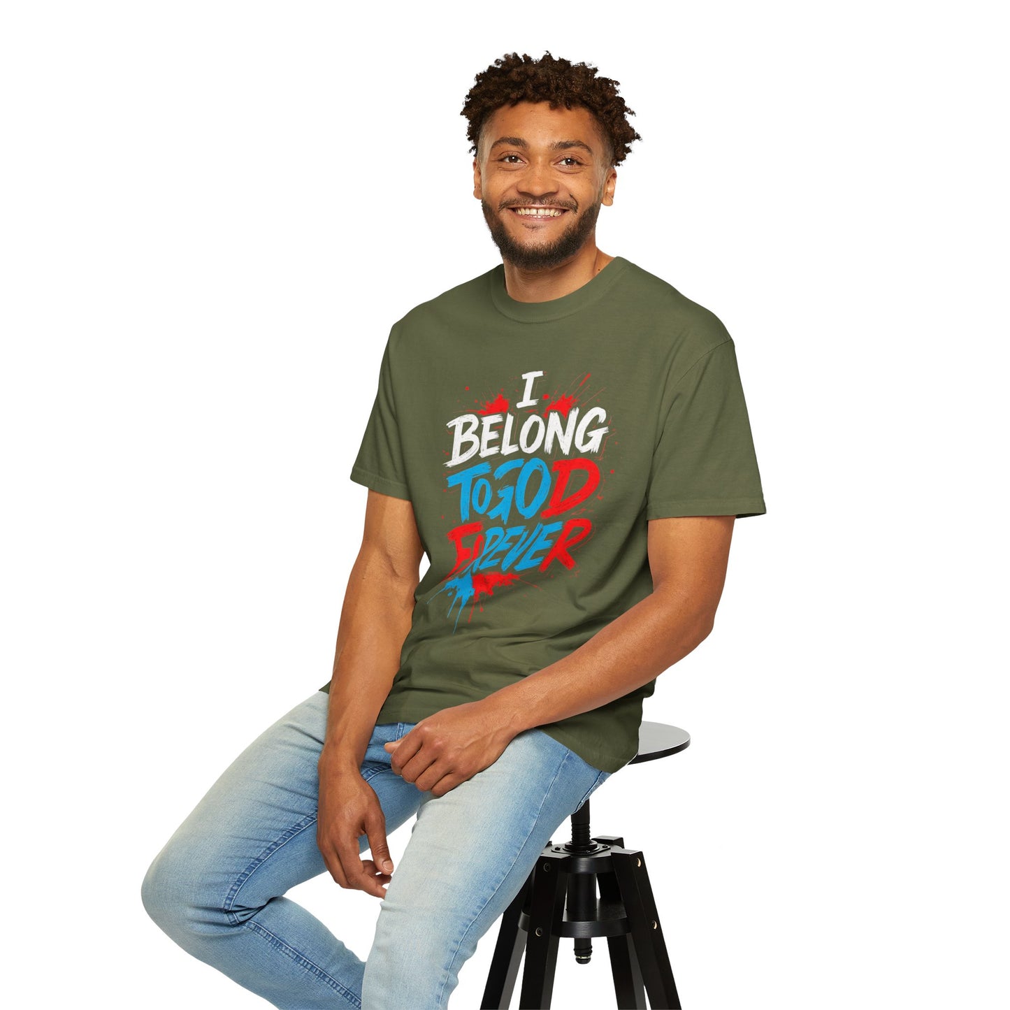 Inspirational Unisex T-Shirt - 'To God Forever'