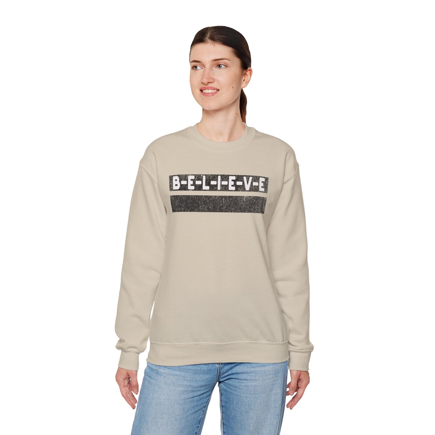 Believe Inspirational Unisex Sweatshirt