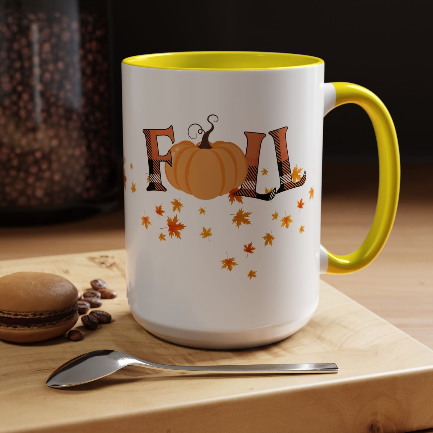 Coffee Mug | Autumn Pumpkin Mug | Cozy Fall Halloween Drinkware | Seasonal Thanksgiving Gift