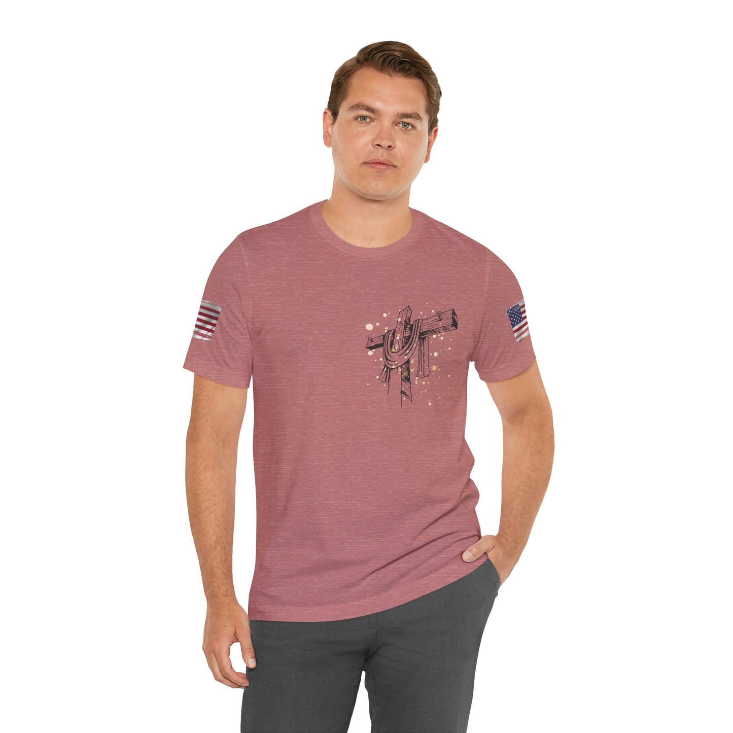 Patriotic USA Graphic T-Shirt – Unisex Red, White & Blue Tee | Independence Day, Memorial Day, Veteran Gift | Summer Americana Shirt