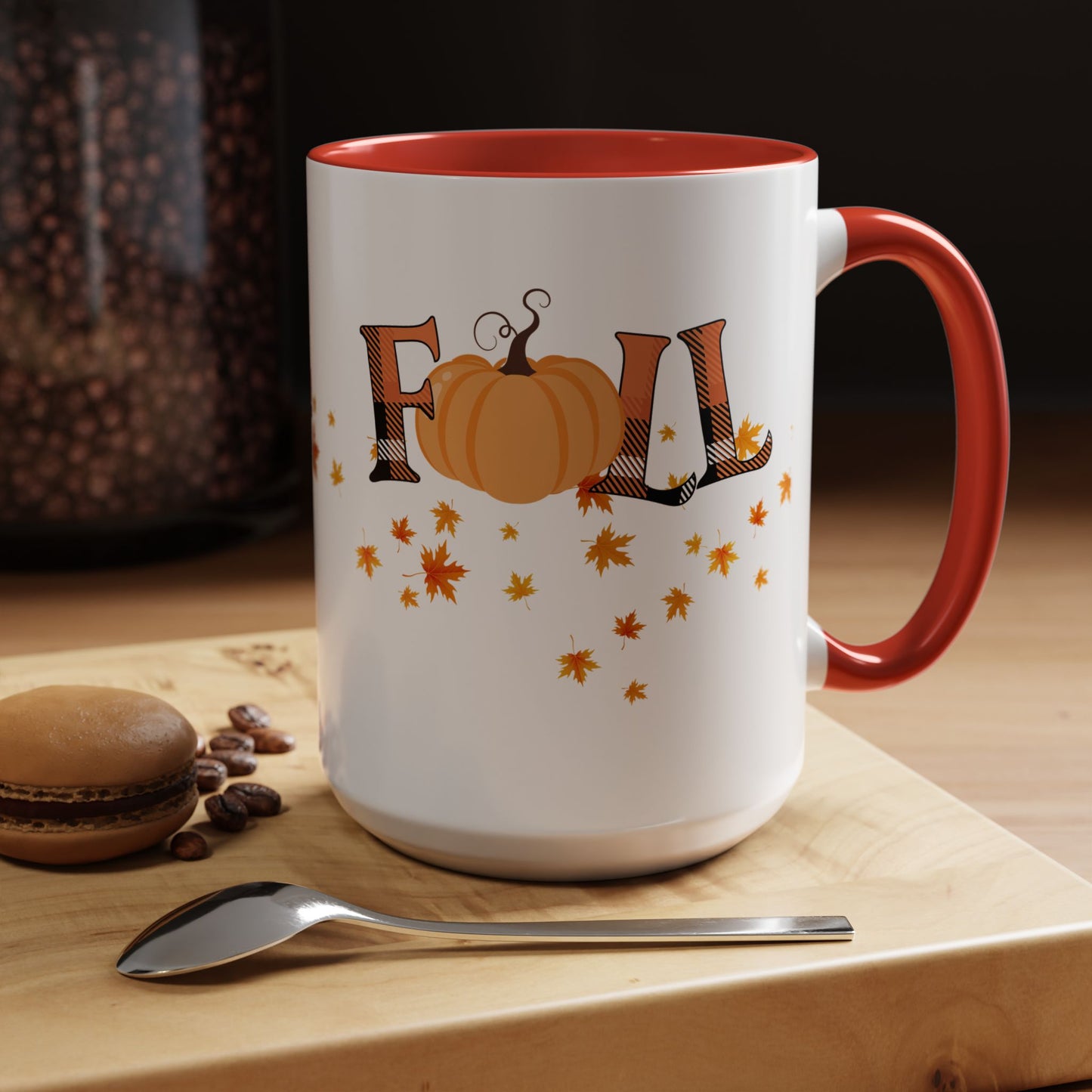 Coffee Mug | Autumn Pumpkin Mug | Cozy Fall Halloween Drinkware | Seasonal Thanksgiving Gift