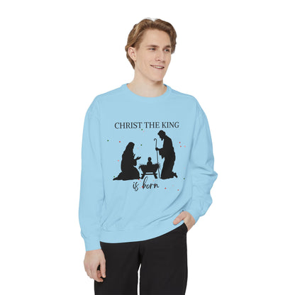 Christmas Garment-Dyed Sweatshirt