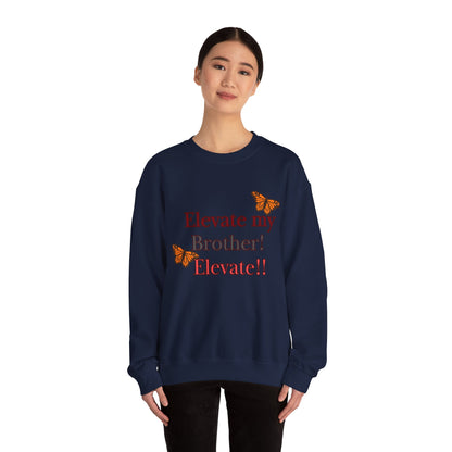 Butterfly Crewneck Sweatshirt - Unisex Inspirational Wear