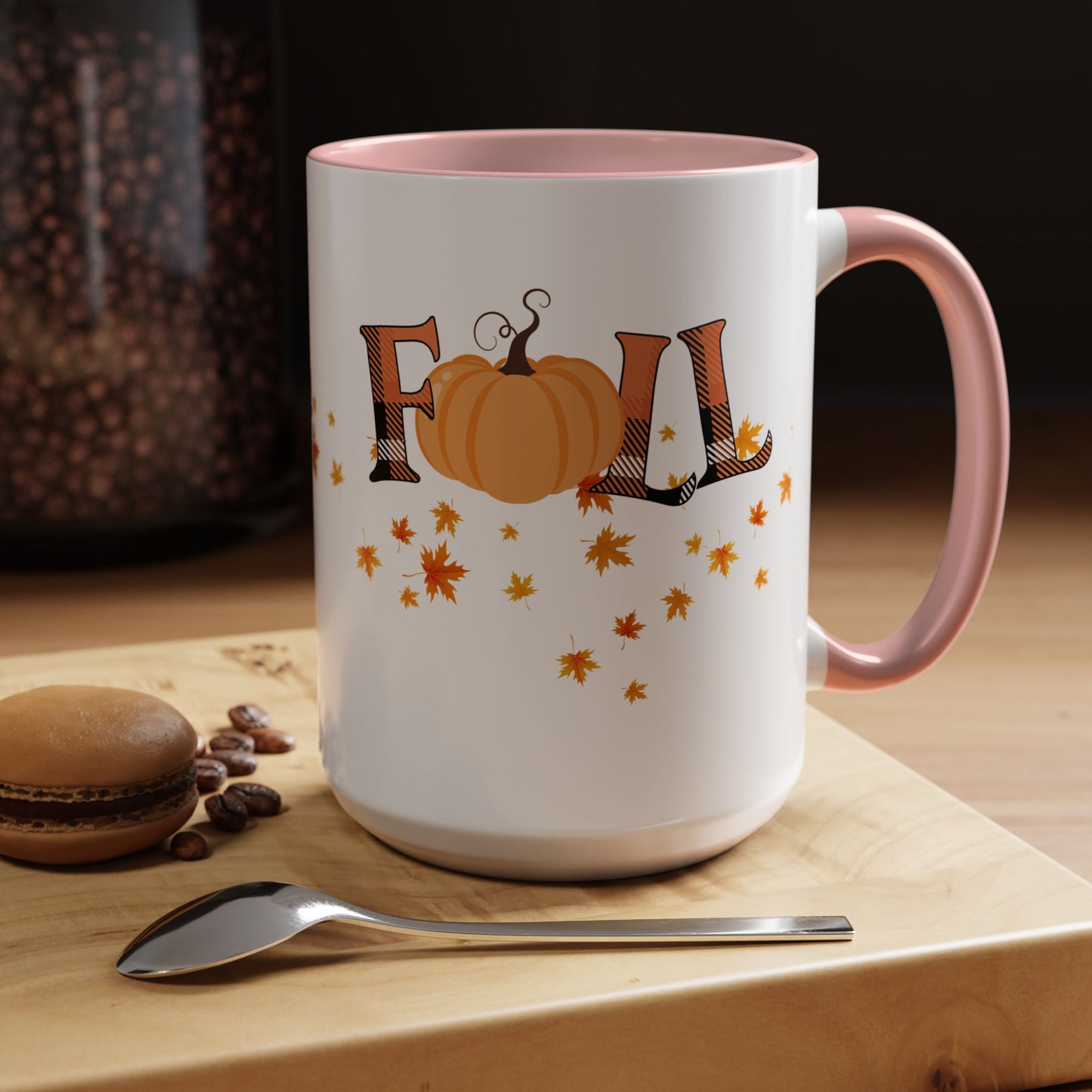 Coffee Mug | Autumn Pumpkin Mug | Cozy Fall Halloween Drinkware | Seasonal Thanksgiving Gift