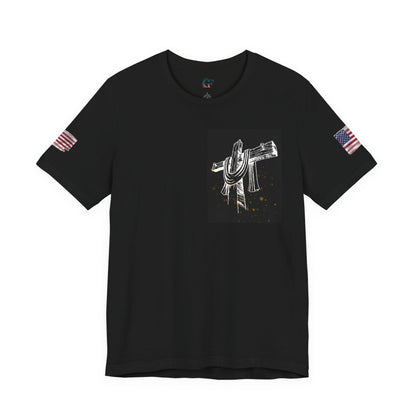 Patriotic Graphic T-Shirt – USA Flag Tee for 4th of July, Memorial Day, Veterans | Unisex American Pride Shirt | Summer Freedom Apparel