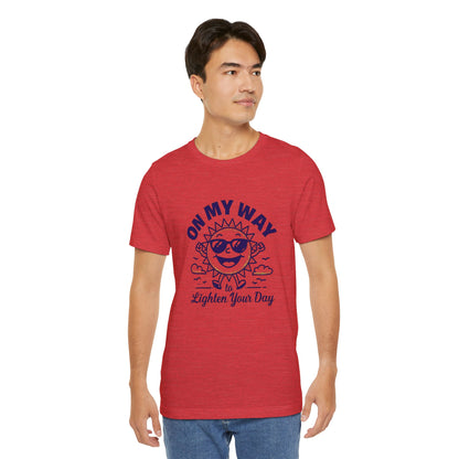 Sunny Vibes T-Shirt – Unisex Graphic Tee for Summer | Funny Casual Shirt, Gift for Friends, Positive Mood Tee
