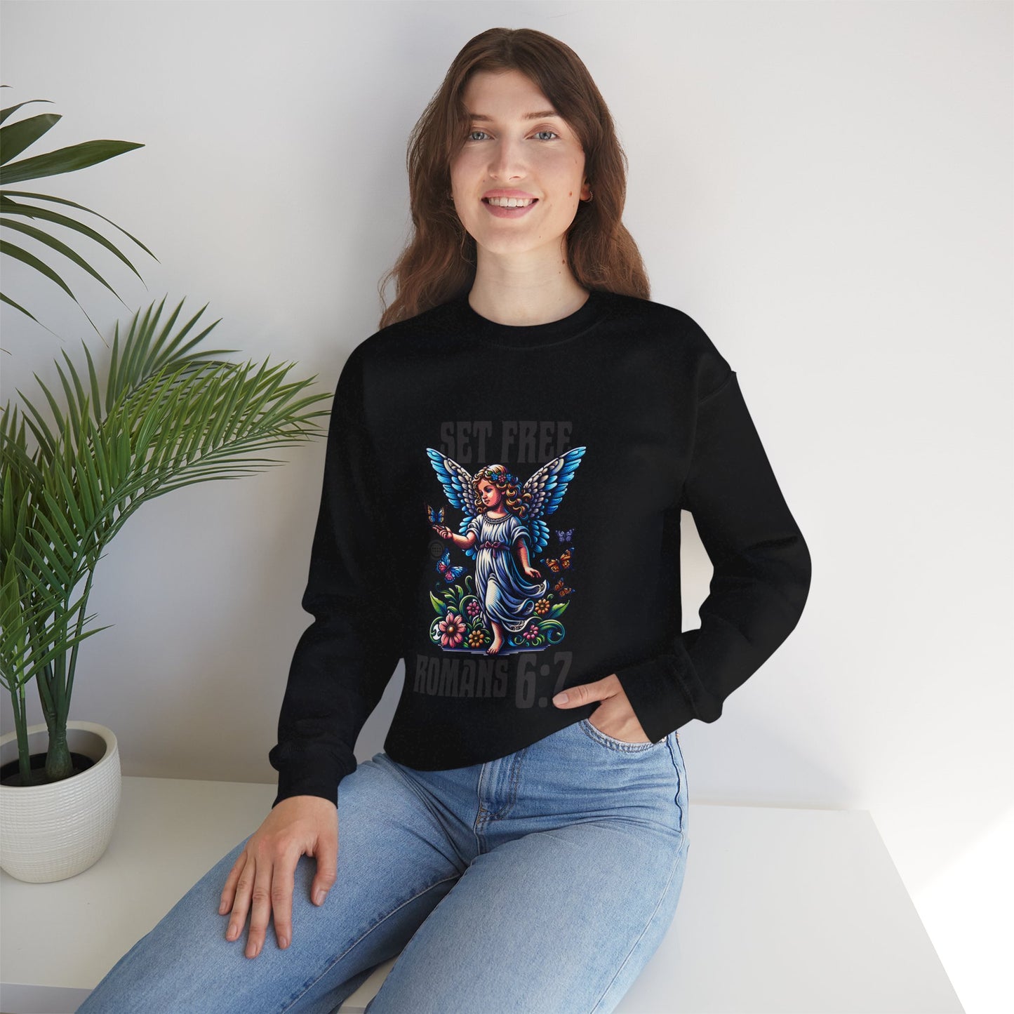 Self-Made Angel Sweatshirt