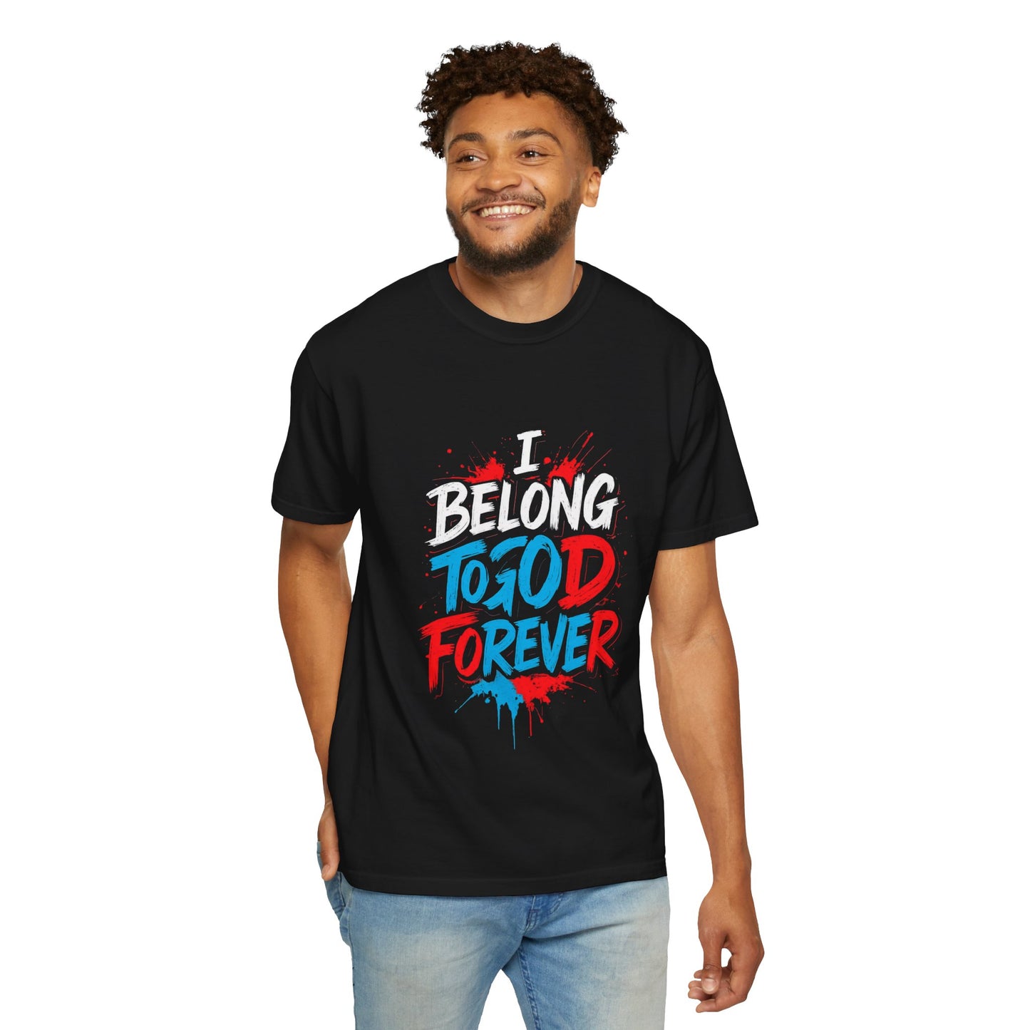 Unisex T-Shirt with 'To God Forever' Design | Inspirational Apparel, Faith Merchandise, Spiritual T-Shirt, Gift for Believers, Casual Wear