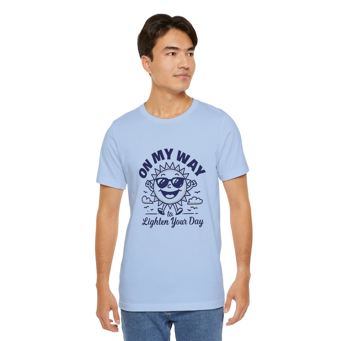 Sunny Vibes T-Shirt – Unisex Graphic Tee for Summer | Funny Casual Shirt, Gift for Friends, Positive Mood Tee