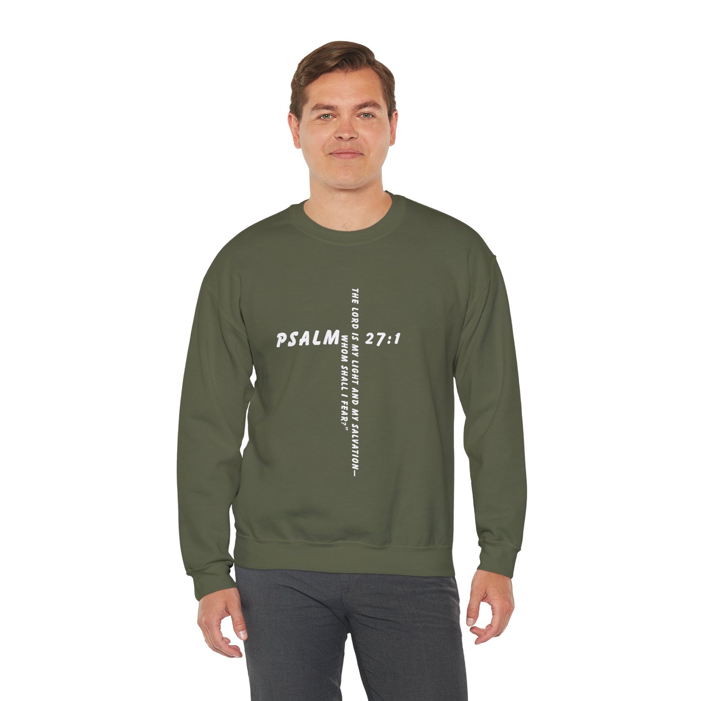Manifesting Faith Crewneck Sweatshirt – Unisex Christian Comfort Wear | Inspirational Spiritual Gift | Cozy Faith-Based Loungewear
