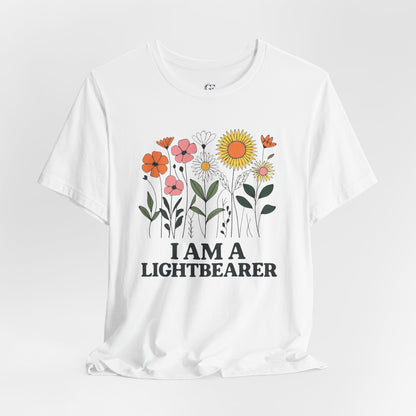 Floral Tee Inspirational Positive Message Garden Gift