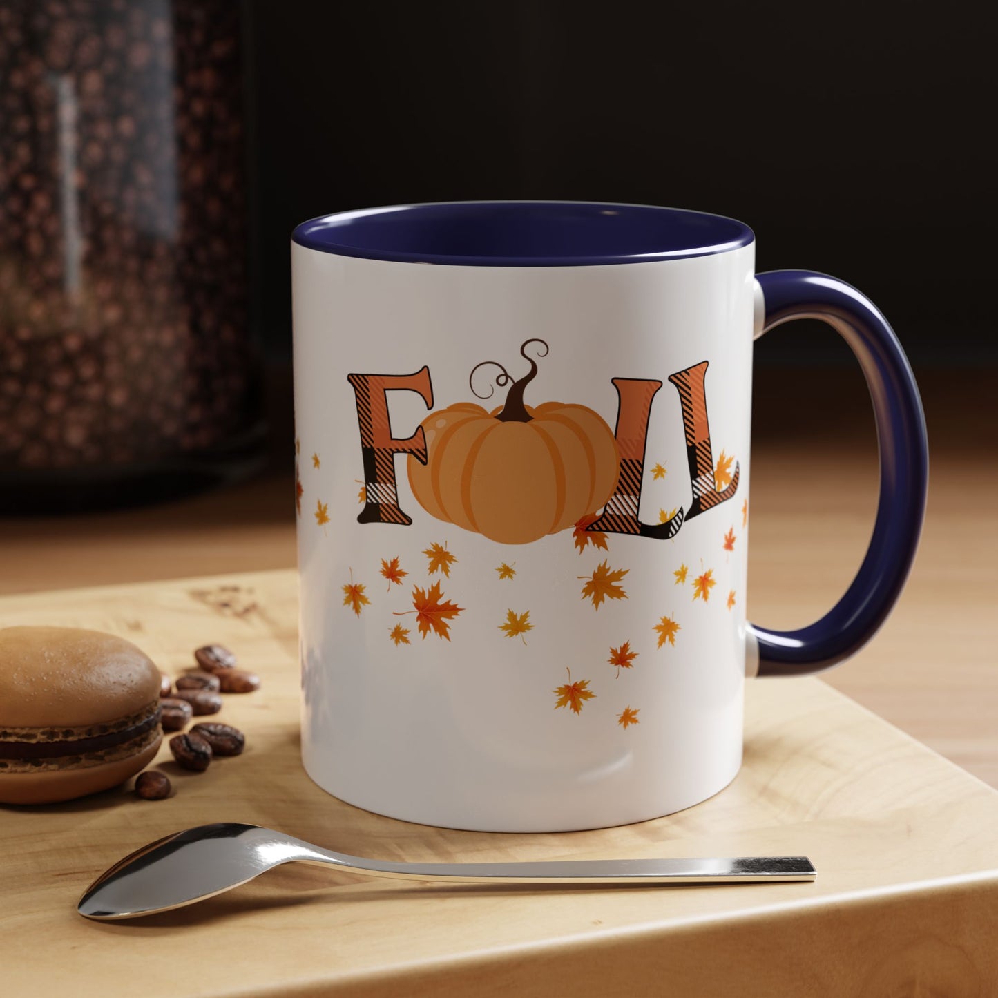 Coffee Mug | Autumn Pumpkin Mug | Cozy Fall Halloween Drinkware | Seasonal Thanksgiving Gift